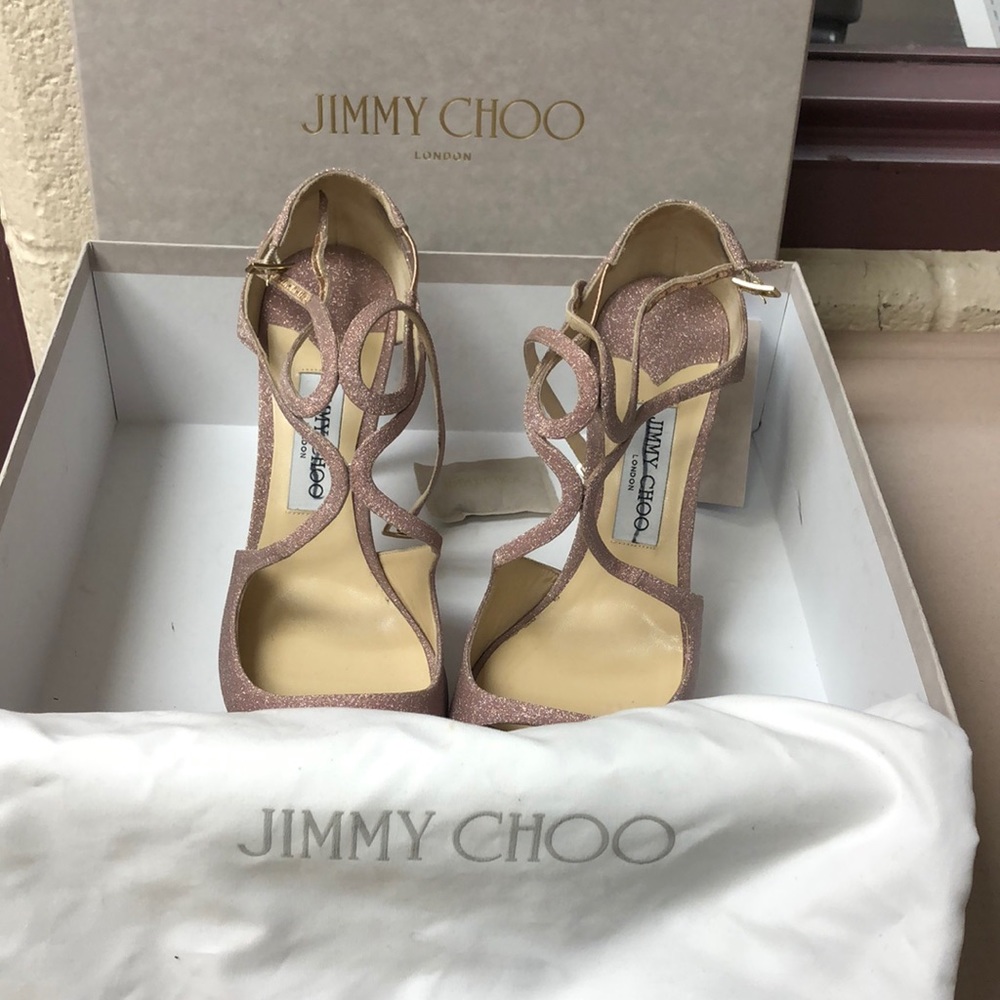 Jimmy Choo Ballet Pink Shoes